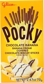 Pocky Chocolate Banana 2.47 oz each (1 Item Per Order)