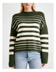 [ONLY] Bianca Stripe Knit in Light Room
