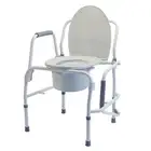 Graham-Field Lumex 3-in-1 Bedside Commode Chair, Raised Toilet Seat