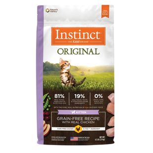 【原點 Instinct】雞肉無穀幼貓配方 4.5 磅《超取限 2 包》(貓)[貓飼料](寵物飼料)