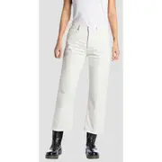 Replay Womens Cropped Jeans Slim Boy Fit Heveleen White