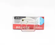 Megabass Beagle SS Sinking Lure Clear Silver Gritter (0065)