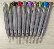 10Pcs Watch Repair Screwdriver Set HSS Flat Head Blade For Watchmaker Tools