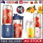 400ML Electric Mini Juice Maker Portable Blender Smoothie Juicer 6 Blades 2 Cups