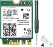 Wi-Fi 6E AX210NGW Wireless WiFi Card BT5.2 M.2 2230 Tri-Band multicolor