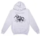 NEW Virgil Abloh MCA Figures Of Speech Flags Hoodie Heather Grey XS & S
