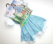 NEW NWT Halloween Costume Dorothy Wizard of Oz Child S 4-6