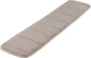 Upgraded Computer Wrist Elbow Pad, Creatiee Premium Memory Cotton Desktop Keyboard Arm Rest Support Mat for Office Desktop Working Gaming - Less Elbow Pain(Long-Sized, 7.9 x 31.5 inch) Khaki