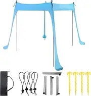 Lycrà Beach Tent - Canopy Tent Sun Shade | Beach Tént Sun Shelter | Tarp Poles Tents Poles, Aluminum Canopy Poles for Camping, Fishing