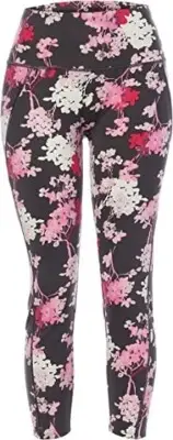 NATORI FLORAL PRINT LOUNGE LEGGING, MEDIUM, GRAY / MULTICOLOR, NWT, MSRP $58