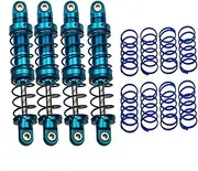 RC Car Metal Shock Absorbers Internal Spring Dampers with Springs,for 1:10 Axial SCX10 D90 D110 RC Rock Crawler Remote Control Car Steering Shock(110mm Black)