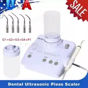 Dental Portable Ultrasonic Scaler 2*Bottles fit Cavitron EMS Handpiece & Tips