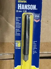 HANSON 8340 Irwin-High Carbon Steel Plug Tap- 10mm-1.50 - --- CF