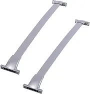 The Aluminum Roof Steel Frame Can Withstand A Maximum Weight of 150kg The Roof Luggage Rack is Easy to Load and Unload