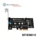 【MR3C】含稅 銀欣 ECM21-E M.2 PCIe/NVMe SSD轉PCIe x4免螺絲轉接卡