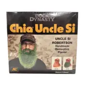 Chia Duck Dynasty Uncle Si Robertson Handmade Decorative Planter BRAND NEW!