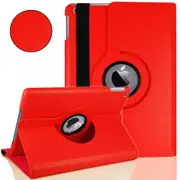 MCC iPad Air 1 Smart 360 Rotate Leather Case Cover Apple Air1 [Red]