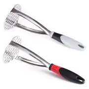 Potato Masher Kitchen Tool Stainless Steel Vegetable Masher Potato Smasher