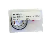 Ronda 715 Watch Movement Date @ 3 O'Clock