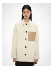 [Witchery] Double Faced Jacket in Chalk