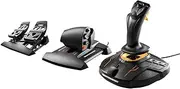Thrustmaster T16000M FCS Flight Pack - Joystick, Throttle and Rudder Pedals for PC