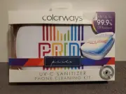 PRIDE UV-C Sanitizer PHONE CLEANING KIT Trevor Project Rainbow Kills 99.9% NEW