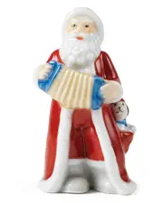 Royal Copenhagen Annual Santa Figurine 2024 with Holiday Tune