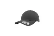 Flexfit Unisex Curved Classic Snapback Cap (Charcoal) (One Size)