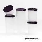 TUPPERWARE Modular Mates Round Set Dewberry 5pcs Pantry Kitchen Storage