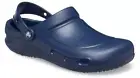 Crocs Bistro Navy Blue Slip Resistant Shoes Clogs Size 6 Women's 10075-410 New