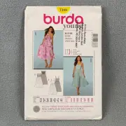 Burda Sewing Pattern Dress #7388 Two Styles Size 6-18 Uncut