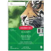 Derwent Academy Sketch Book Portrait 120gsm 20 Sheets A4