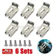 6sets BELT CLIP HOOK & SCREW FOR MAKITA 18V LXT CORDLESS DRILLS IMPACT DRIVERS