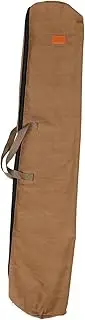 Kisangel Fishing Rod Organizer Bag: Canvas Fishing Pole Case Tool Storage Bag Tackles And Gear Protection For Wild Angling Adventures
