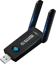 PC WiFi Antenna - PC Parts | Wireless Adapter, High-Speed WiFi Adapter, Band Connectivity, Seamless Streaming & Game Experience for Desktop