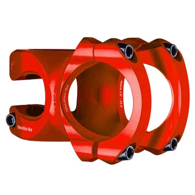 Race Face Turbine R 35 Stem - 32mm, 35mm Clamp, +/-0, 1 1/8", Red