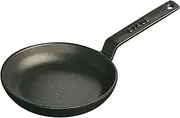[STAUB] Cast Iron 4.75-inch Mini Frying Pan - Matte Black, Made in France