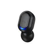 RB-T31 Mini Single Wireless bluetooth 5.0 Business Earphone In-ear Earbud for Women Men Kids BLACK COLOR