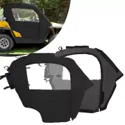 4PCS Fit Can-Am Commander 800 1000 11-20 Soft Doors & Rear Panel Enclosures