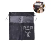 Dust Protection Garment Cover Breathable 90 X 110 Cm, Thicker Peva Garment Bag, Long, Dust-Proof Protection Against Moisture. Coat Stand Clothes Transparen