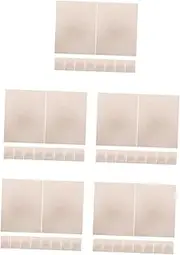 ARTIBETTER 5sets Microwave Oven Mica Sheet Covers Heat Resistant Plates for Repair Cuttable Mica Sheets for Appliances 10pcs*5