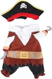 GANAZONO Creative Pet Dog Halloween Costume Hat Pet Clothes Dog Party Suities S-l-XL