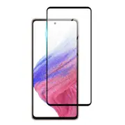Tough On 2.5D Tempered Glass Screen Protector for Galaxy A52 - A53 5G - A52S 5G - Black Edge