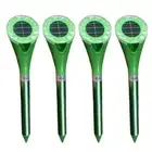 Elora 4x Snake Repeller Rat Pest Solar Ultrasonic Waterproof Frequency Aluminum