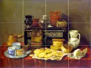 Art Mural Ceramic Sweets Coffee Backsplash Tile 370
