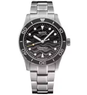 Mido Ocean Star 39 Automatic Men's Watch - Stainless Steel, Black Gradient Dial,