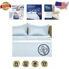 Luxury 100% Egyptian Cotton Full Size Sheets Set - 1000 Thread Count, Light Blue