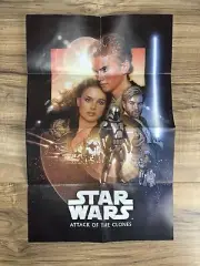 Star Wars Poster Attack of Clones 2015 General Mills NEW 11 x 17"