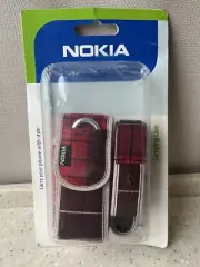 Nokia CB-90RC New 100% Genuine Original Cover Case Red With Strap