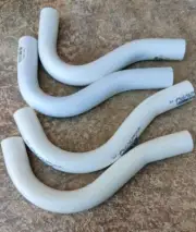 4 Condensate P- Trap Hub x Hub PVC White 3/4" Lot Of 4